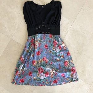 Floral skirt dress